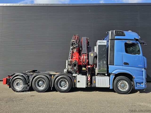 Standartinis-SZM Mercedes-Benz 3353 8x4 / FASSI 71  T/M + JIB / CRANE / KRAN