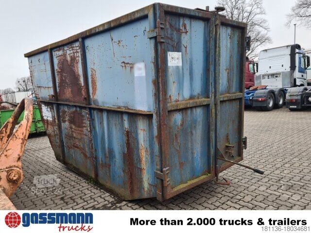 Abrollcontainer Absetzcontainer ca. 15m³ offen mit Flügeltüren