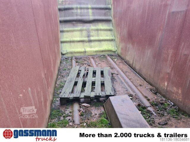 Abrollcontainer Absetzcontainer ca. 15m³ offen mit Flügeltüren