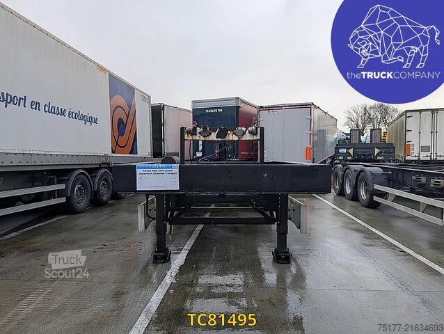 Transport de conteneurs Turbos Hoet Tank chassis Gooseneck