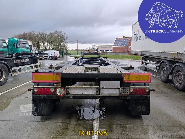 Transport de conteneurs Turbos Hoet Tank chassis Gooseneck