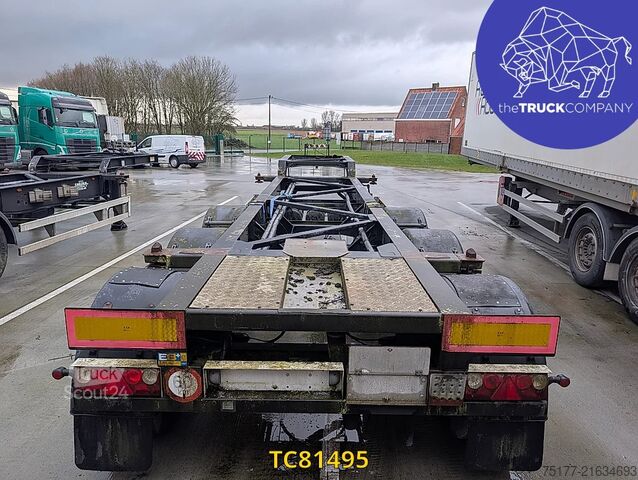 Transport de conteneurs Turbos Hoet Tank chassis Gooseneck