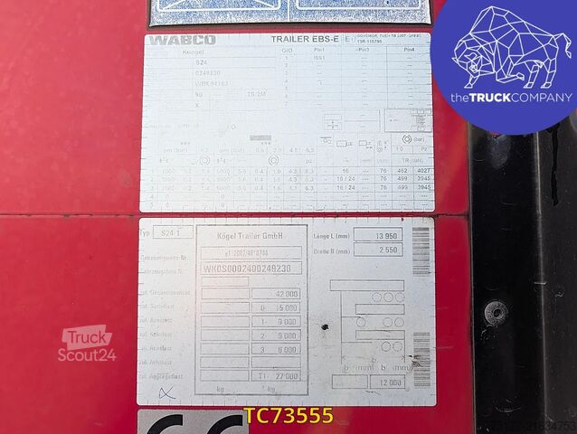 Bâches coulissantes Kögel 