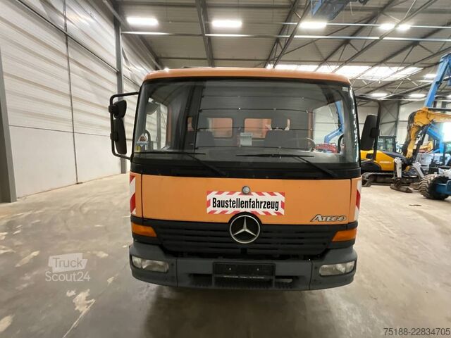 Jordboremaskine Ditch Witch JT 5 + mercedes 818 + humbaur