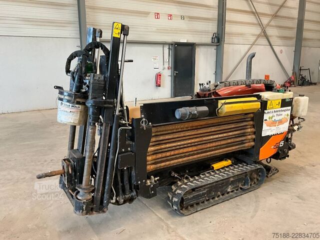 Jordboremaskine Ditch Witch JT 5 + mercedes 818 + humbaur