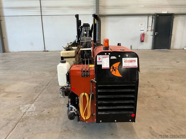 Jordboremaskine Ditch Witch JT 5 + mercedes 818 + humbaur