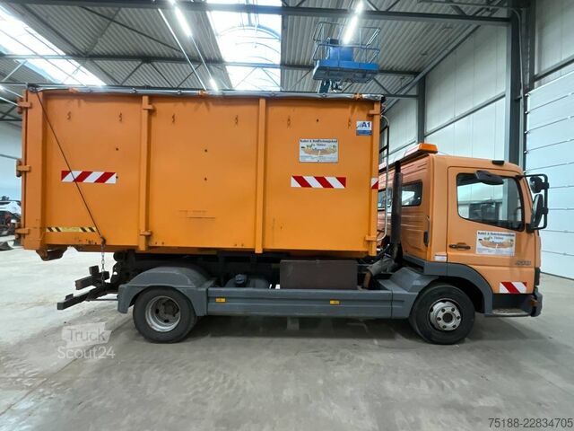 Jordboremaskine Ditch Witch JT 5 + mercedes 818 + humbaur