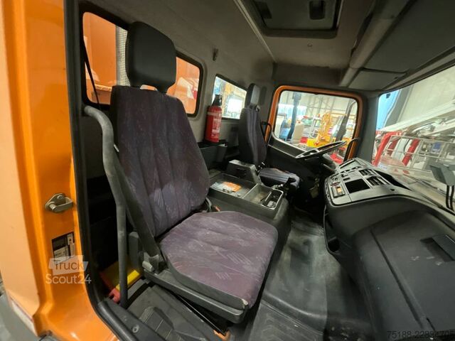 Jordboremaskine Ditch Witch JT 5 + mercedes 818 + humbaur
