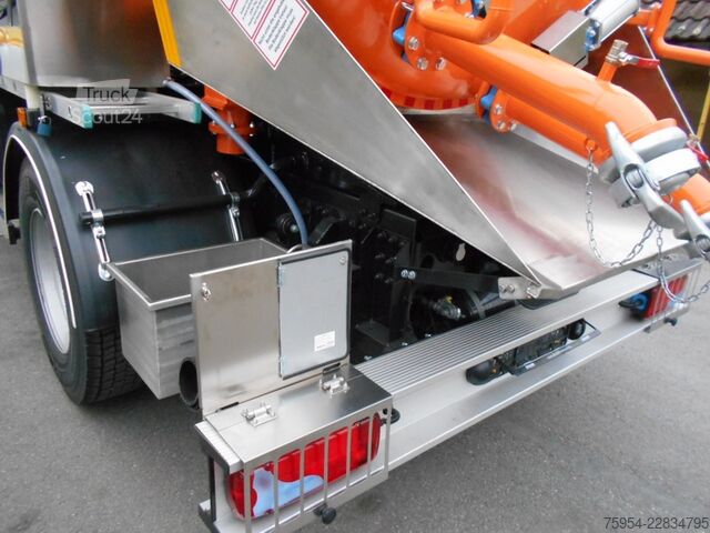 Autocisterna a vuoto MAN TGM 18.320 4x2 BL / Faros 11/1 piston