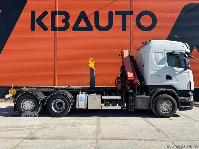 Système de bras à crochet Scania R 420 6x2 PK 18002 / PALFINGER T 17 ton / L=470...