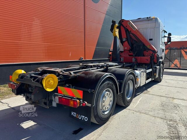 Système de bras à crochet Scania R 420 6x2 PK 18002 / PALFINGER T 17 ton / L=470...