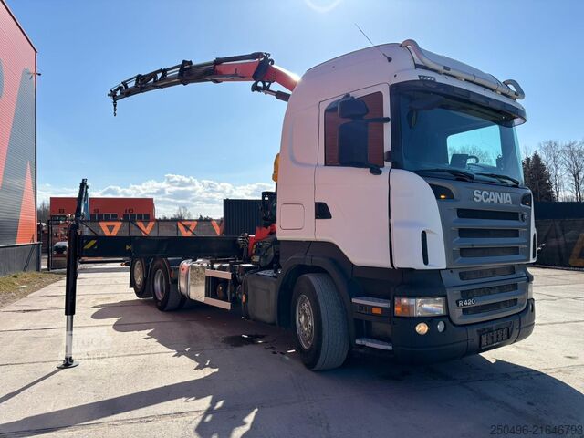 Système de bras à crochet Scania R 420 6x2 PK 18002 / PALFINGER T 17 ton / L=470...