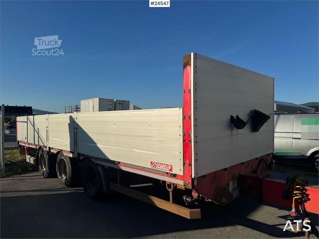 Trailer πλατφόρμας McCauley MAC DF3 Flatbed trailer
