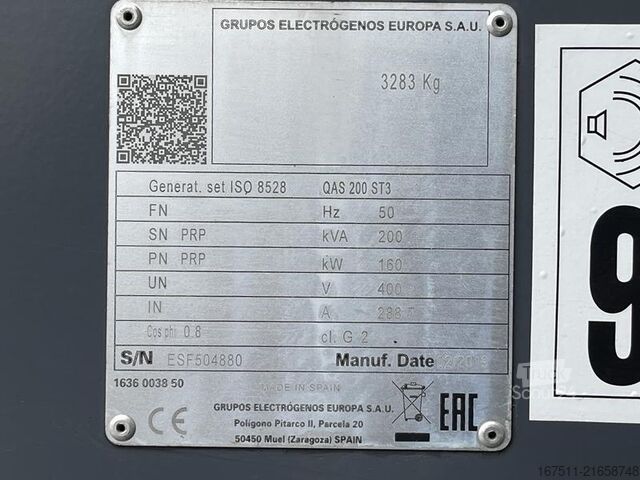 Aggregat Atlas Copco QAS 200