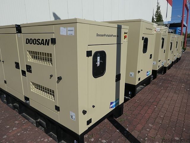 Elgenerator Doosan G 100-CE  Stage V  Cummins F3.8, 4 Zyl.  FI - Schutz Typ B