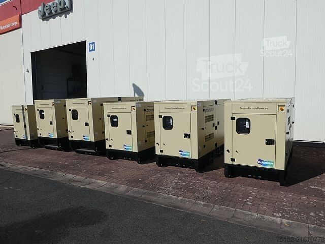 Elgenerator Doosan G 100-CE  Stage V  Cummins F3.8, 4 Zyl.  FI - Schutz Typ B