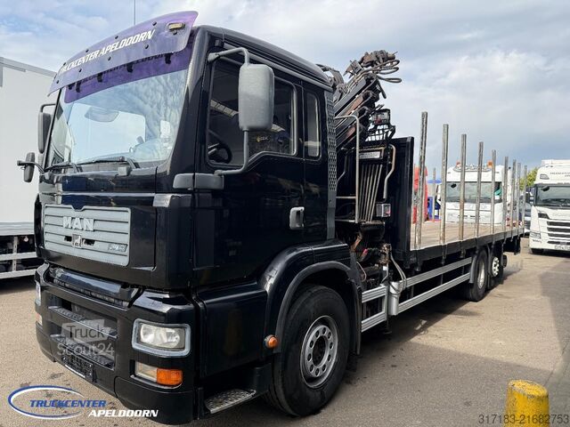 Piattaforma di carico MAN TGA 26.310 HIAB 122-E4 Duo, Banden 95%, Nieuwst...