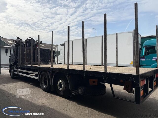 Piattaforma di carico MAN TGA 26.310 HIAB 122-E4 Duo, Banden 95%, Nieuwst...