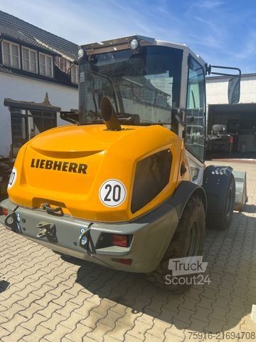 Carregadora de rodas LIEBHERR 506 C Radlader 4x4 Schaufel Schnellwechsler