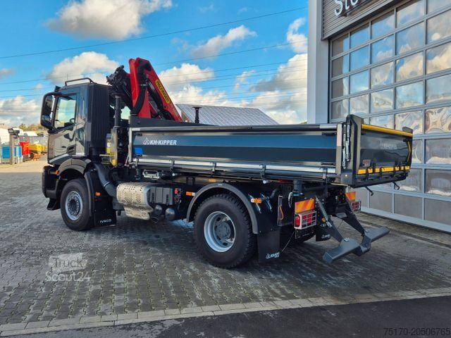 Billenő teherautó IVECO AD200X46/P HR OFF Palfinger PK 12.501 Funk AHK
