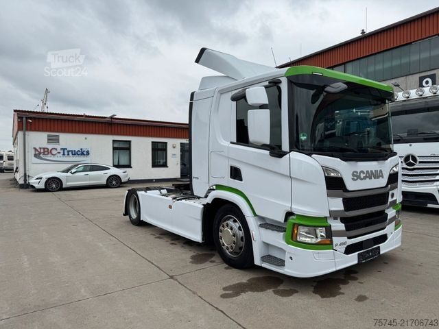 Standard dragbil SCANIA P 450 * RETARDER * STANDHEIZUNG * 1 X LIEGE *