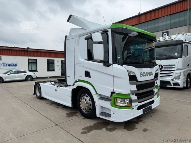 Standard dragbil SCANIA P 450 * RETARDER * STANDHEIZUNG * 1 X LIEGE *