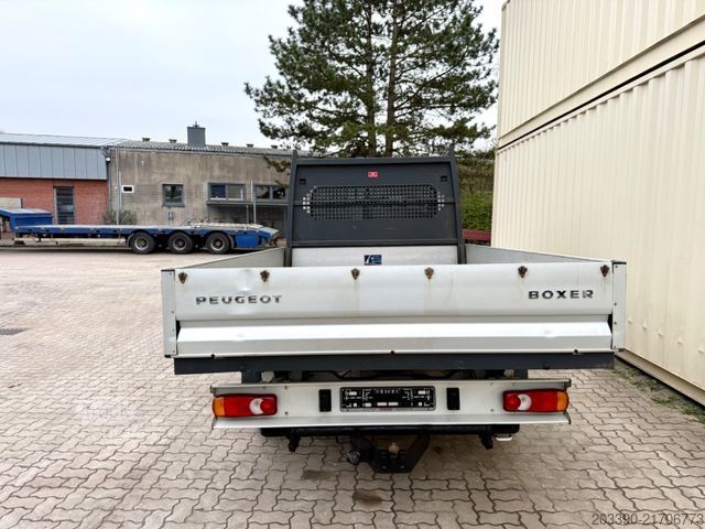 Pick-up skåpbil PEUGEOT Boxer Doka Pritsche / 1. Hand / Klima