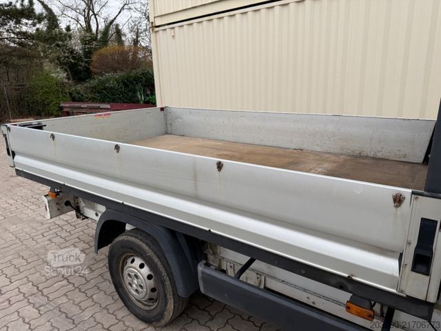 Pick-up skåpbil PEUGEOT Boxer Doka Pritsche / 1. Hand / Klima