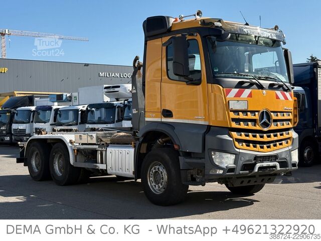Camion benne à bras amovible MERCEDES-BENZ Arocs2552*E6a*6x4*Retarder*VDL*Klima*Navi*TÜV