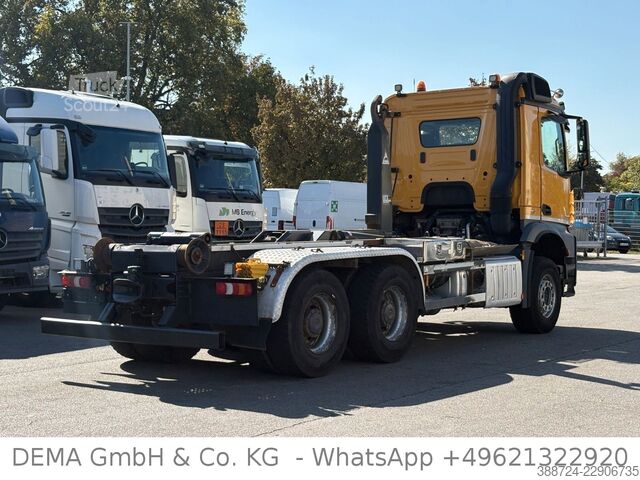 Camion benne à bras amovible MERCEDES-BENZ Arocs2552*E6a*6x4*Retarder*VDL*Klima*Navi*TÜV