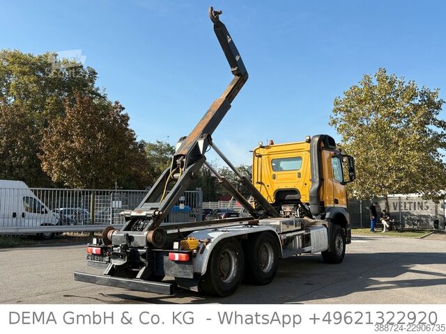 Camion benne à bras amovible MERCEDES-BENZ Arocs2552*E6a*6x4*Retarder*VDL*Klima*Navi*TÜV