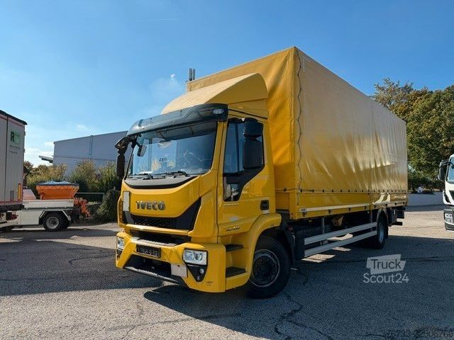 Бортовой грузовик с тентом IVECO ML140E25/P ¤6E Klima Standheizung Top Zustand