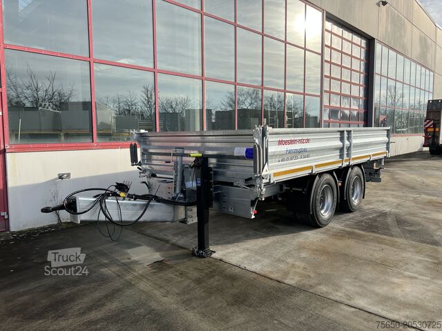Tipvognstrailer Möslein TTD 19 B  neuer 19 t Tandemkipper- Tieflader