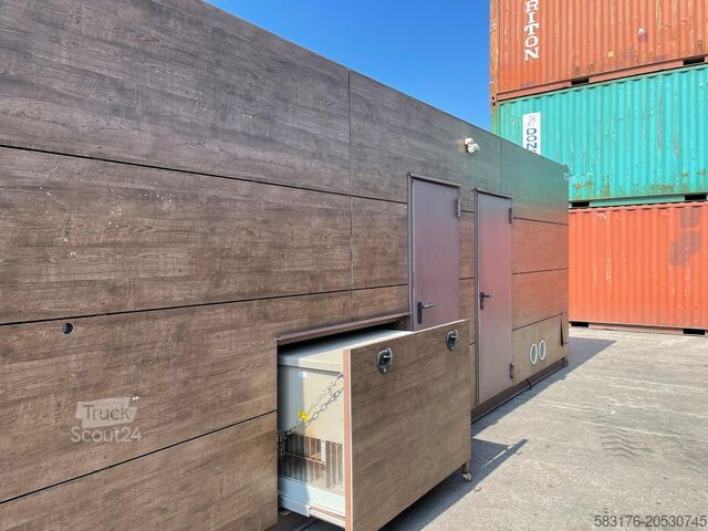Conteneur de bureau  8m Bürocontainer Werkstattcontainer