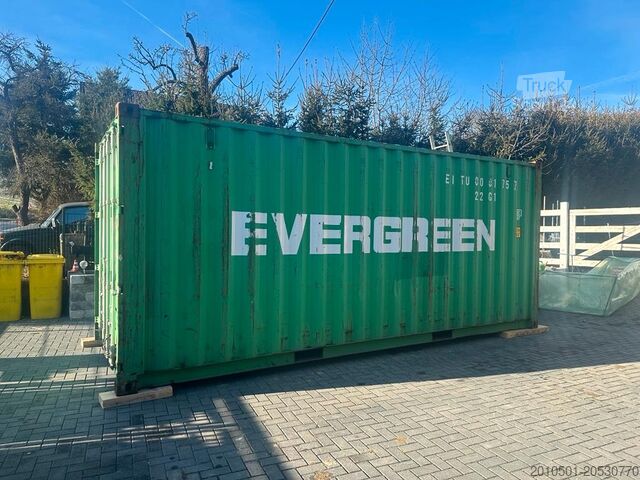 Zeecontainer 20 Fuß SEECONTAINER CONTAINER CSC dicht Kontener Kontainer SHIPPING SEABOX