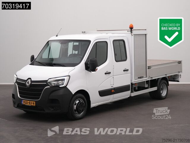 Krovimo platforma Renault Master 145PK Dubbel Cabine Open Laadbak met Kis...