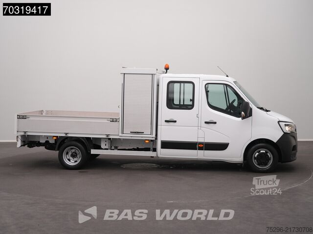 Krovimo platforma Renault Master 145PK Dubbel Cabine Open Laadbak met Kis...