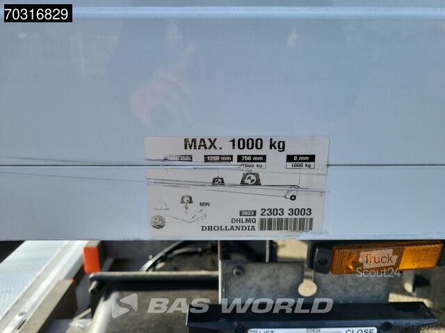 Valise Iveco Daily 72C18 3.0L Automaat 1000KG Laadklep Lucht...