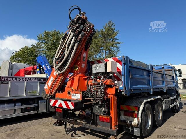 κοντέινερ γάντζου WAF ATLAS 140.1 AK 4x CONTAINER + CRANE ATLAS + RADIO