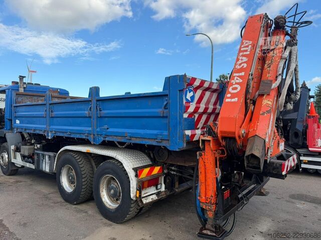 κοντέινερ γάντζου WAF ATLAS 140.1 AK 4x CONTAINER + CRANE ATLAS + RADIO