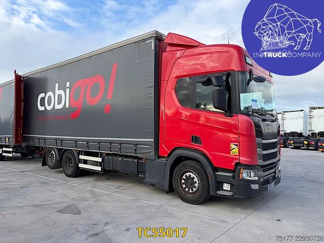 Συρόμενος μουσαμάς Scania R 450