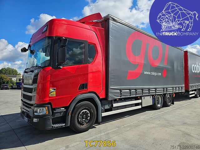 Συρόμενος μουσαμάς Scania R 450