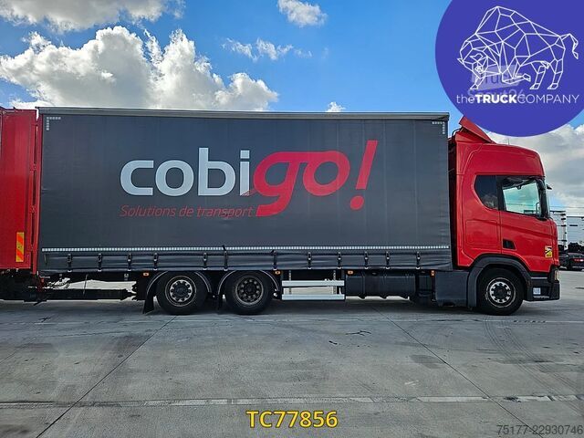 Συρόμενος μουσαμάς Scania R 450