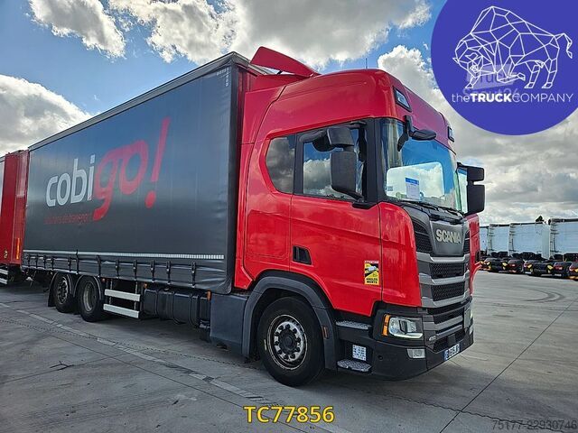 Συρόμενος μουσαμάς Scania R 450
