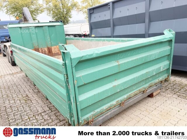 Āķa konteiners Schwarzmüller Abrollcontainer mit Alu-Bordwänden ca. 11m³