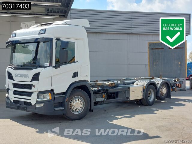 نظام بي دي اف Scania P500 6X2 2500kg Ladebordwand Full Air suspensio...
