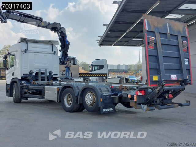 نظام بي دي اف Scania P500 6X2 2500kg Ladebordwand Full Air suspensio...