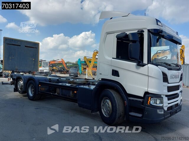 نظام بي دي اف Scania P500 6X2 2500kg Ladebordwand Full Air suspensio...
