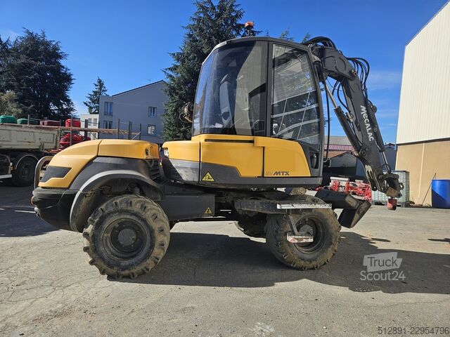 Tekerlekli ekskavatör MECALAC 12 MXT