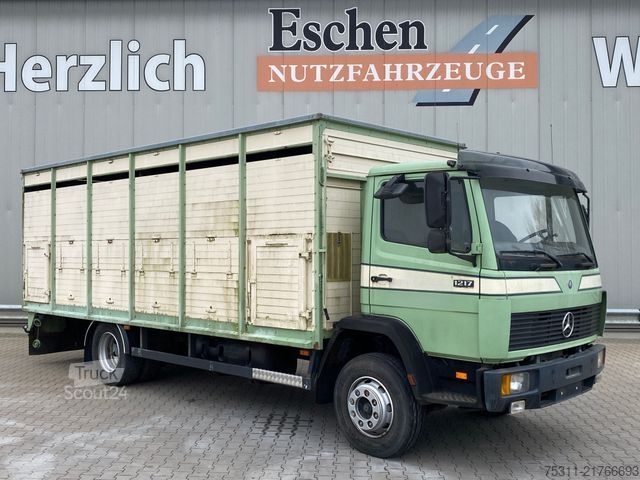 Dyretransportbil MERCEDES-BENZ 1317 L Viehtransporter*Pferde*Manuell*2xAHK